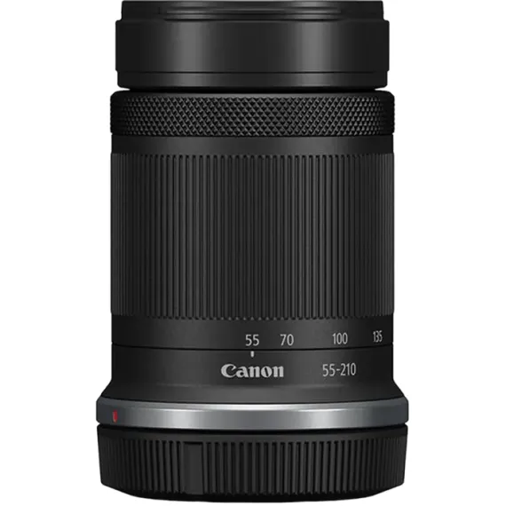 БЕЗЗЕРКАЛЬНЫЙ ФОТОАППАРАТ CANON EOS R50 BLAC & RF-S 18-45MM & RF-S 55-210MM KIT, ЧЁРНЫЙ