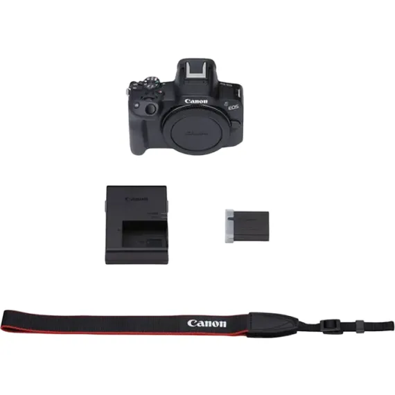БЕЗЗЕРКАЛЬНЫЙ ФОТОАППАРАТ CANON EOS R50 BLACK, BODY, ЧЁРНЫЙ