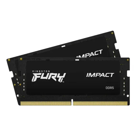 MEMORIE RAM KINGSTON FURY IMPACT, DDR5 SDRAM, 6000 MHZ, 32 GB, KF560S38IBK2-32