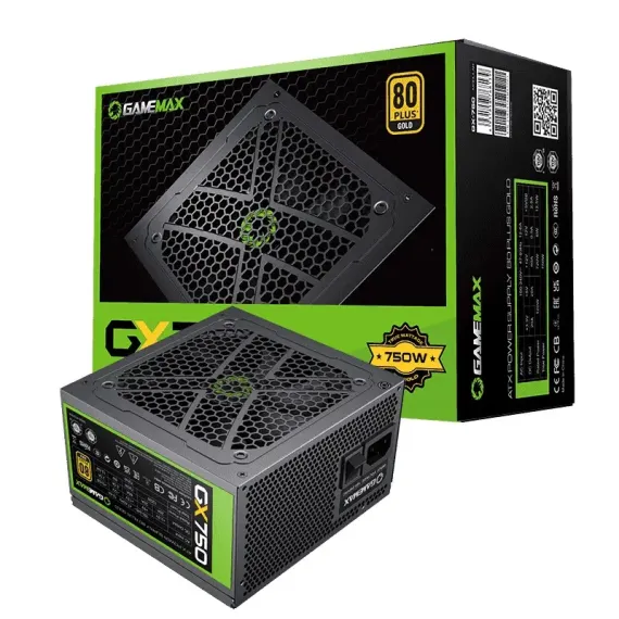 SURSA ALIMENTARE PC GAMEMAX GX-750, 750W, ATX, COMPLET MODULAR
