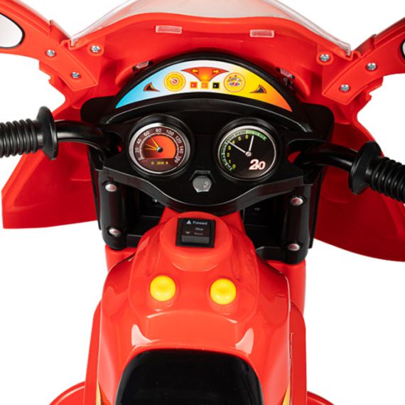 ЭЛЕКТРОМОТОЦИКЛ, КРАСНЫЙ