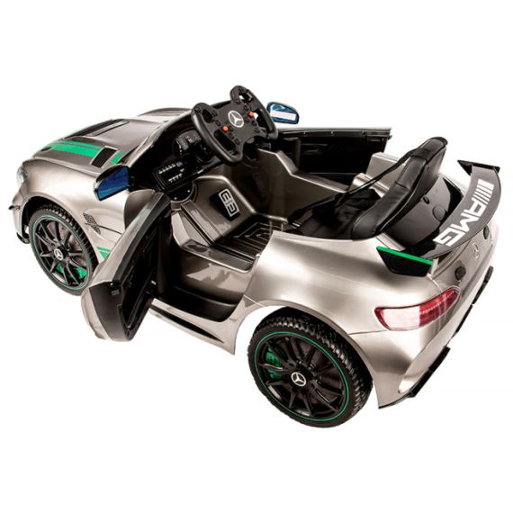 ЭЛЕКТРОМОБИЛЬ MERCEDES-BENZ GT4, СЕРЕБРИСТЫЙ