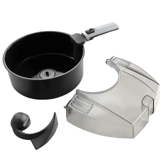 FRITEUZA CU AER CALD DE'LONGHI FH1394, ARGINTIU | ALB