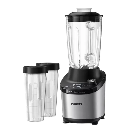 BLENDER STATIONAR PHILIPS -ЕРИ¤ 7000 HR3760/10, ARGINTIU | NEGRU