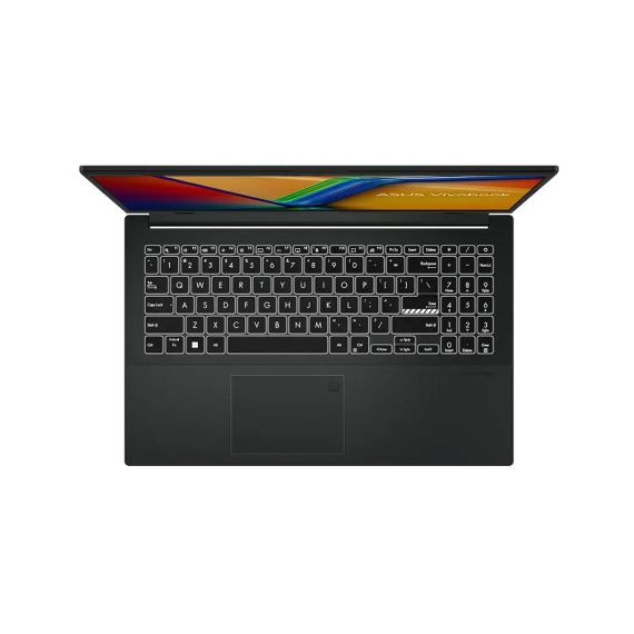 НОУТБУК 15.6 ASUS VIVOBOOK GO 15 E1504FA BLACK, AMD RYZEN 5 7520U 2.8-4.3GHZ/8GB DDR5/ SSD 512GB/AMD RADEON GRAPHICS/WIFI/BT/USB TYPE-C/HDMI/2XUSB 3.2/HD WEBCAM/ILLUMINATED KEYBOARD/15.6 IPS FHD 250 NITS (1920X1080)/NO OS E1504FA-BQ090