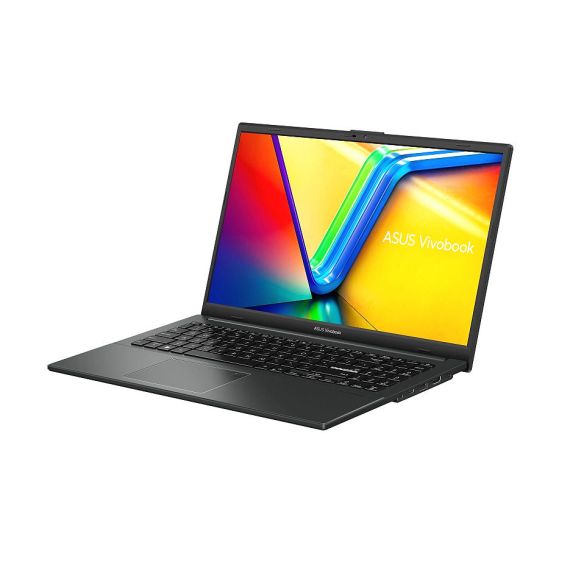 НОУТБУК 15.6 ASUS VIVOBOOK GO 15 E1504FA BLACK, AMD RYZEN 5 7520U 2.8-4.3GHZ/8GB DDR5/ SSD 512GB/AMD RADEON GRAPHICS/WIFI/BT/USB TYPE-C/HDMI/2XUSB 3.2/HD WEBCAM/ILLUMINATED KEYBOARD/15.6 IPS FHD 250 NITS (1920X1080)/NO OS E1504FA-BQ090