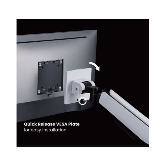 КРЕПЛЕНИЕ МОНИТОРОВ BRATECK LDT61-C012L HEAVY-DUTY RGB LIGHTING GAMING MONITOR ARM, FOR 1 MONITOR, CLAMP-ON, 17"-49", TILT RANGE +50° ~ -20°; SWIVEL RANGE +90° ~ -90°; SCREEEN ROTATION 360°, VESA: 75X75, 100X100, ARM EXTEND: 458MM, WEIGHT CAPACITY PER SCR