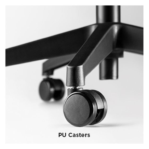 КРЕСЛО ОФИСНОЕ LUMI ERGONOMIC OFFICE CHAIR CH05-14, BLACK, HEADREST, BREATHABLE MESH BACK, PNEUMATIC SEAT-HEIGHT ADJUSTMENT,  NYLON BASE, NYLON CASTER, 100MM CLASS 3 GAS LIFT, WEIGHT CAPACITY 150 KG