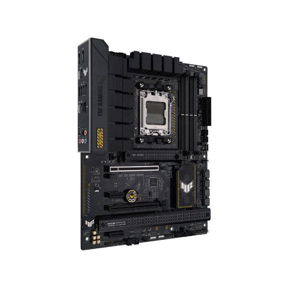 МАТЕРИНСКАЯ ПЛАТА ASUS TUF GAMING B650-PLUS AMD B650, AM5, DUAL DDR5 6400+MHZ, PCI-E 4.0/3.0 X16, HDMI/DISPLAYPORT, USB TYPE-C, SATA&PCIE RAID, M.2 PCIE 5.0 X4 SOCKET, 2XM.2 PCIE 4.0 X4, SB 8-CH., 2.5GB ETHERNET, AURA
