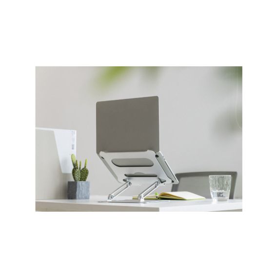 ПОДСТАВКА ПОД НОУТБУК BRATECK AR-15 FOLDABLE STEPLESS ADJUSTMENT ALUMINUM LAPTOP RISER FOR 11"-15" LAPTOPS & TABLETS, WEIGHT CAPACITY 5KG (СКЛАДНАЯ АЛЮМИНИЕВАЯ ПОДСТАВКА ДЛЯ НОУТБУКА С БЕССТУПЕНЧАТОЙ РЕГУЛИРОВКОЙ ДЛЯ НОУТБУКОВ И ПЛАНШЕТОВ 11-15 ДЮЙМОВ)