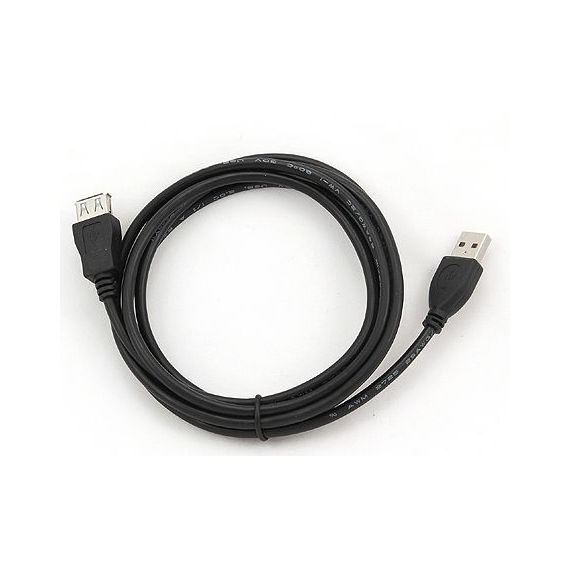 GEMBIRD CCF-USB2-AMAF-6 PREMIUM QUALITY USB 2.0 EXTENSION A-PLUG A-SOCKET CABLE 1.8M WITH FERRITE CORE