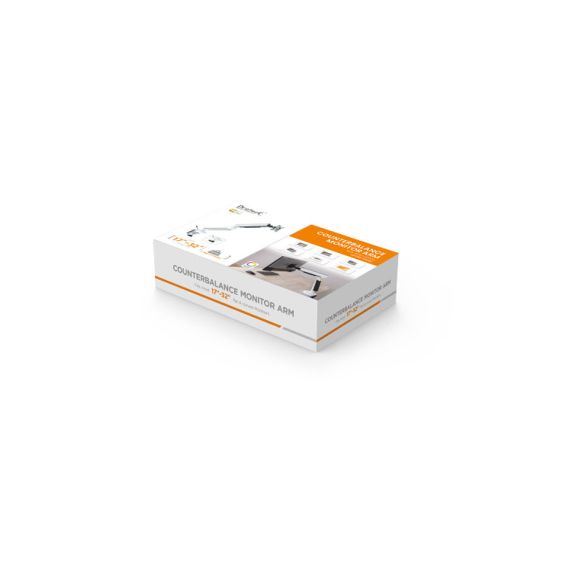 КРЕПЛЕНИЕ МОНИТОРОВ BRATECK LDT54-C012L RGB LIGHTING GAMING MONITOR ARM WITH BUILT-IN CONTROL, FOR 1 MONITOR, CLAMP-ON, 17"-32", TILT RANGE +40° ~ -40°; SWIVEL RANGE +90° ~ -90°; SCREEEN ROTATION 360°, VESA: 75X75, 100X100, ARM EXTEND: 477MM, WEIGHT CAPAC