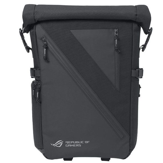 РЮКЗАК ASUS BP2702 ROG ARCHER GAMIING BACKPACK, FOR NOTEBOOKS UP TO 17 BLACK (МАКСИМАЛЬНО ПОДДЕРЖИВАЕМАЯ ДИАГОНАЛЬ 17 ДЮЙМ) 90XB07M0-BBP000