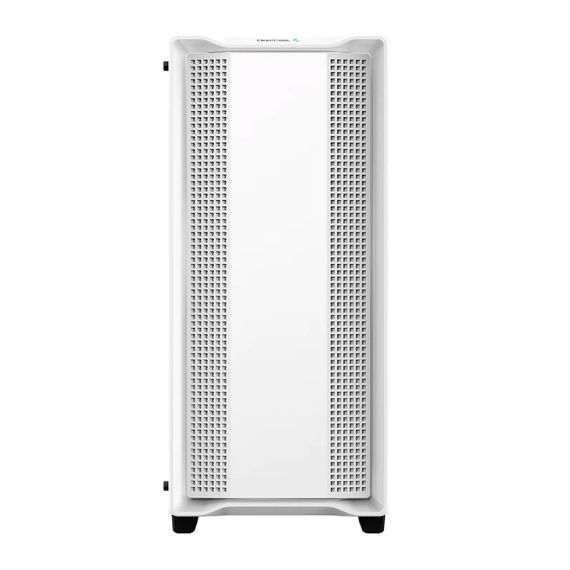 КОРПУС CASE MIDDLETOWER DEEPCOOL CC560 WH ATX WHITE, NO PSU, SIDE PANEL TEMPERED GLASS,  2XUSB3.,1XUSB2.0, AUDIO, PRE-INSTALLED LED FANS: FRONT 3X120MM, REAR 1X140MM (CARCASA/КОРПУС)