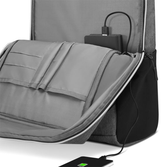 15.6" NB BACKPACK - LENOVO THINKPAD - BUSINESS CASUAL BACKPACK, DURABLE AND WATER-RESISTANT POLYESTER, CHARCOAL GREY