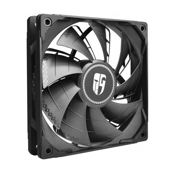 120MM CASE FAN - DEEPCOOL GAMER STORM TF SERIES "TF120S BLACK", 120X120X25MM, 500-1800RPM, 40000 HOURS, BLACK