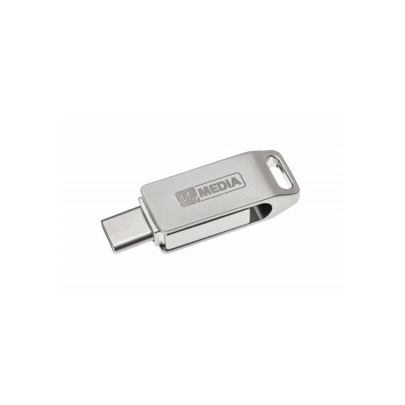 ФЛЕШ-НАКОПИТЕЛЬ USB3.2 MYMEDIA (BY VERBATIM) MYDUAL USB 3.2 GEN1/ USB A + USB-C /  128ГБ