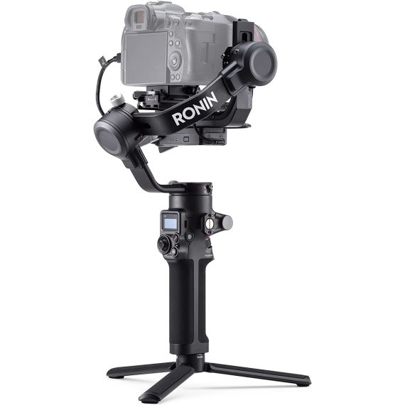 (903037) DJI RSC2 PRO COMBO - CAMERA STABILIZER FOR MIRRORLESS AND DSLR CAMERAS, PAYLOAD 3.0KG, AXIS (MANUAL LOCKS, METAL+PLASTIC), 2GEN STAB., SHUTTER CONNECTION (CABLE), 1'' OLED B/W NON-TOUCHSCREEN, M BUTTON, MINI TRIPOD, FOCUS MOTOR+EXTENDED ACC. KIT,