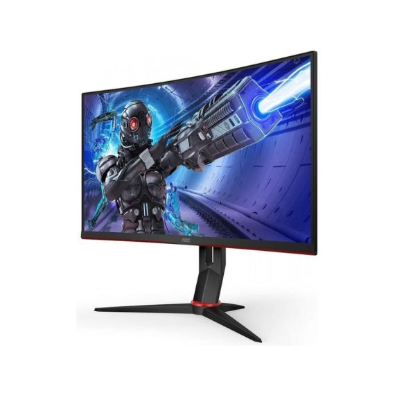 27.0" ИГРОВОЙ МОНИТОР AOC  C27G2ZE/BK / 0.5MS / CURVED / 240HZ / BLACK/RED