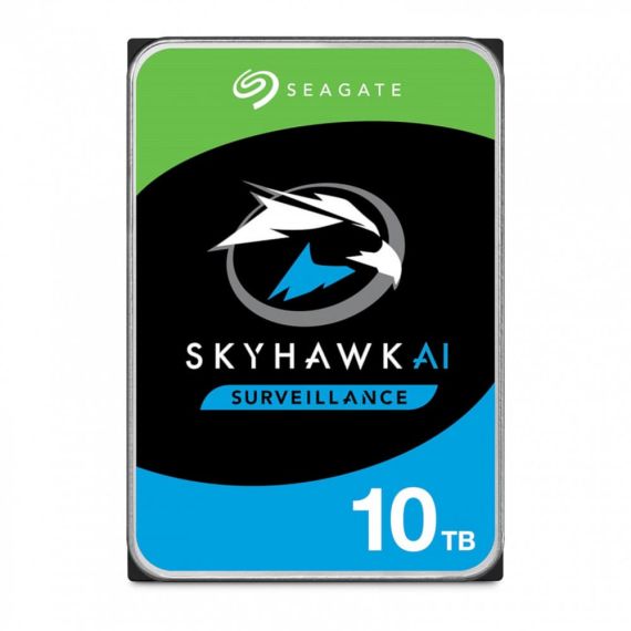 3.5" HDD 10.0TB  SEAGATE ST10000VE001 SKYHAWK AI(TM) SURVEILLANCE, CMR DRIVE, 24Х7, 7200RPM, 256MB, SATAIII