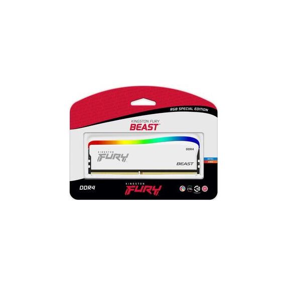 ОПЕРАТИВНАЯ ПАМЯТЬ KINGSTON FURY(R) BEAST DDR4 RGB SPECIAL EDITION 3600 MHZ 8ГБ