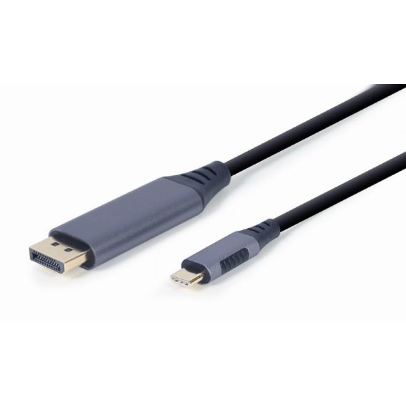 АДАПТЕР GEMBIRD CC-USB3C-DPF-01-6 /  USB TYPE-C TO DISPLAYPORT  / 1.8M