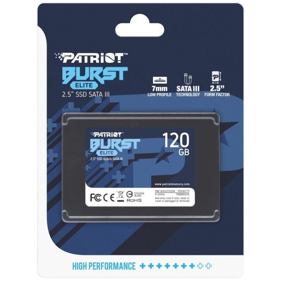 2,5" SSD PATRIOT BURST ELITE 120GB