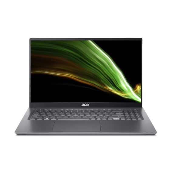 НОУТБУК 16.1" ACER SWIFT X (NX.AYKEU.006) / INTEL CORE I5 / 16GB / 512GB SSD / RTX 3050 / STEEL GRAY