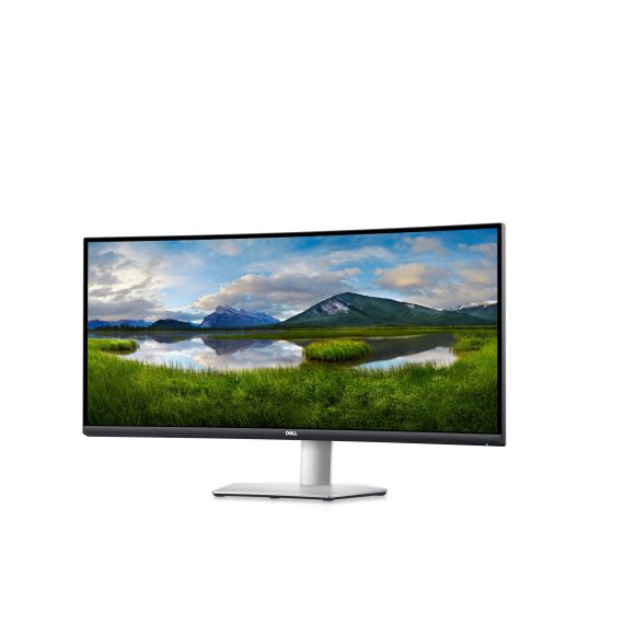34.0" МОНИТОР DELL S3422DW / CURVED  / 21:9 / 4K / 100HZ / BLACK/SILVER