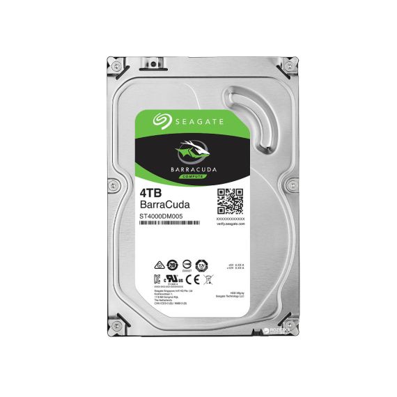 3.5" HDD 4.0TB  SEAGATE ST4000DM005 BARRACUDA(TM) COMPUTE, 7200RPM, 256MB, SATAIII
