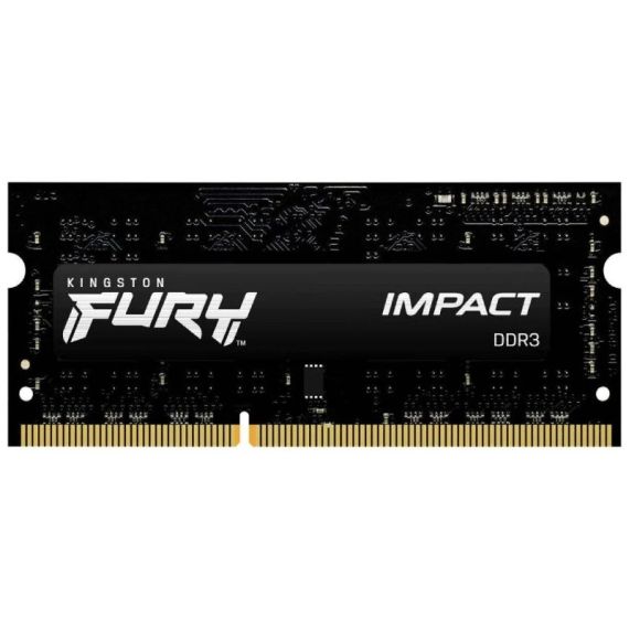 ОПЕРАТИВНАЯ ПАМЯТЬ KINGSTON FURY IMPACT DDR3L-1866 SODIMM 8ГБ