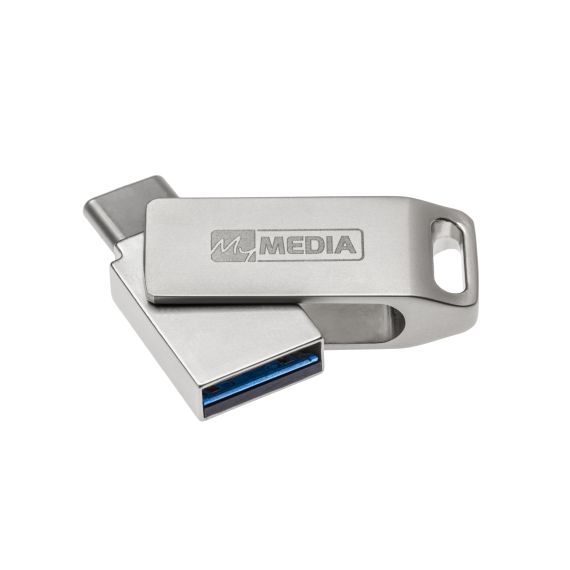 ФЛЕШ-НАКОПИТЕЛЬ USB3.2 MYMEDIA (BY VERBATIM) MYDUAL USB 3.2 GEN1/ USB A + USB-C /  64ГБ