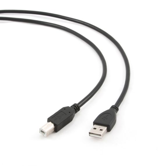 CABLE USB2.0 CCP-USB2-AMBM-6, PROFESSIONAL SERIES, 1.8 M, USB 2.0 A-PLUG B-PLUG, BLACK