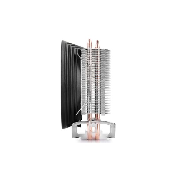 DEEPCOOL COOLER  "GAMMAXX 200T", SOCKET 775/1150/1151 & AM4/FM2/AM3, UP TO 100W, 120Х120Х25MM, 900~1600RPM, 17.8~26.1 DBA, 54.25CFM, 4 PIN, PWM, HYDRO BEARING, 2 HEATPIPES DIRECT CONTACT