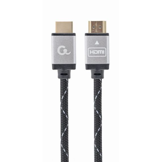 CABLE HDMI  CCB-HDMIL-3M, 3M, MALE-MALE, SELECT PLUS SERIES, HIGH SPEED HDMI CABLE WITH ETHERNET, SUPPORTS 4K UHD RESOLUTIONS AT 60 HZ, DURABLE NYLON BRAIDING AND PREMIUM STYLE CONNECTORS