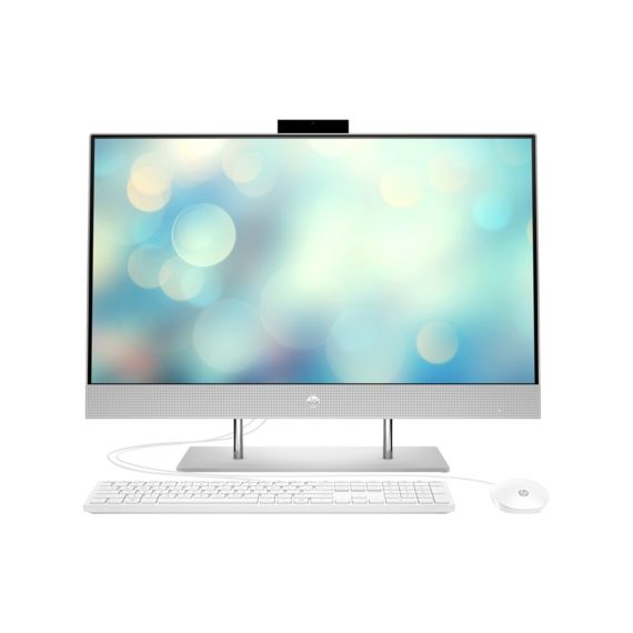 МОНОБЛОК 27.0" HP 27-DP0081UR / AMD RYZEN 5 / 8GB / 512GB SSD / WIN11 / NATURAL SILVER