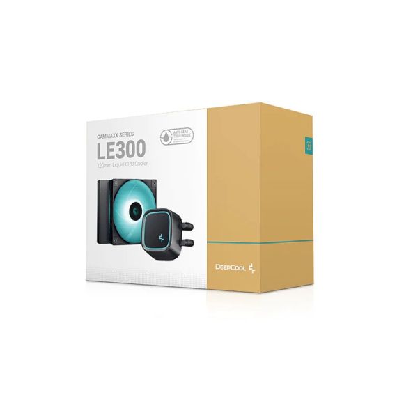 КУЛЕР DEEPCOOL LE300 MARRS / UNIVERSAL / 180W / FANS: 500~2250PM, PUMP: 2400RPM / 17.8 DBA / 85.85CFM / BLACK