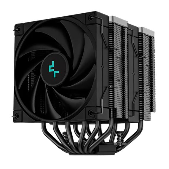 КУЛЕР DEEPCOOL AK620 ZERO DARK / UNIVERSAL / 260W / 500~1850RPM / <28 DBA / 68.99 CFM / BLACK