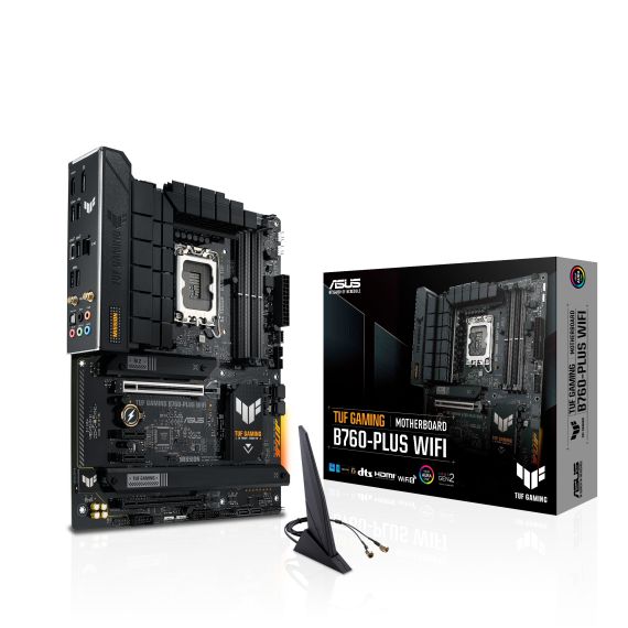 МАТЕРИНСКАЯ ПЛАТА ASUS TUF GAMING B760-PLUS WIFI / 1700 / B760 / DDR4 / ATX