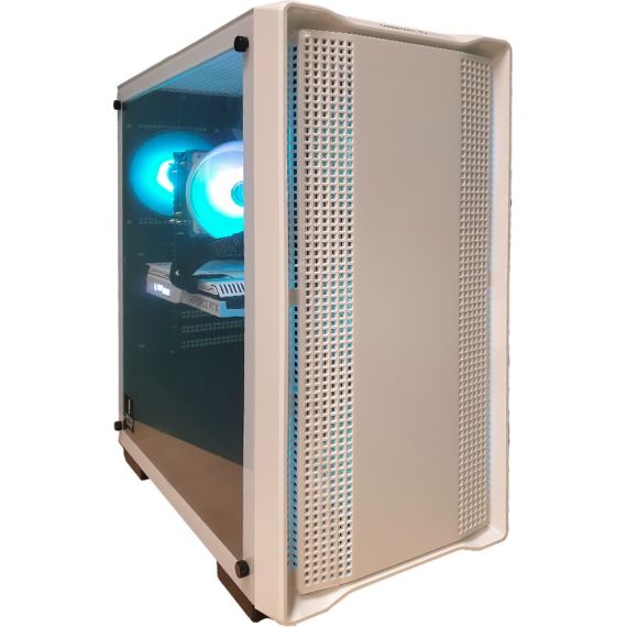 КОМПЬЮТЕР ATOL PC1130MP - GAMING A-RGB#9 V5 WHITE / INTEL CORE I5 / 32GB / 512GB SSD + 2TB / RTX3060 / WHITE