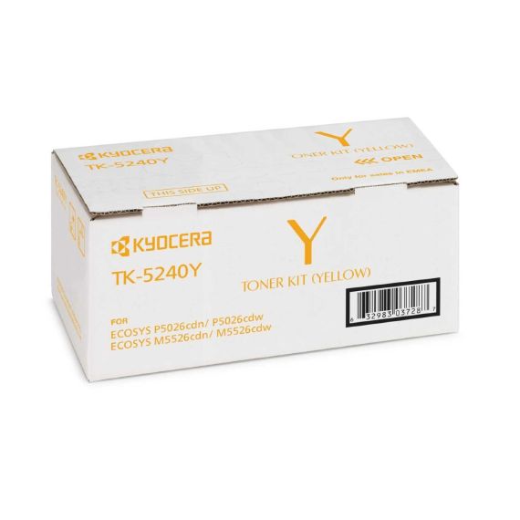COMPATIBLE TONER FOR KYOCERA TK-5240 YELLOW (P5026/M5526) 3K