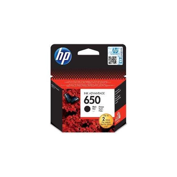 HP 650 (CZ101AE) BLACK INK CARTRIDGE FOR DESKJET 2515/3515 AIO, 360 PAGES