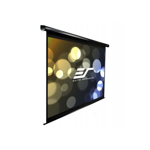 ELITE SCREENS 150" (16:9) 332 X 187 CM, MANUAL PROJECTION SCREEN, PULL DOWN, BLACK