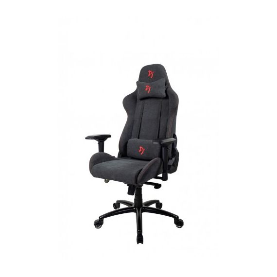 ИГРОВОЕ КРЕСЛО AROZZI VERONA SIGNATURE SOFT FABRIC VERONA-SIG-SFB-RD / 120-130KG / 165-190CM /  BLACK/RED LOGO