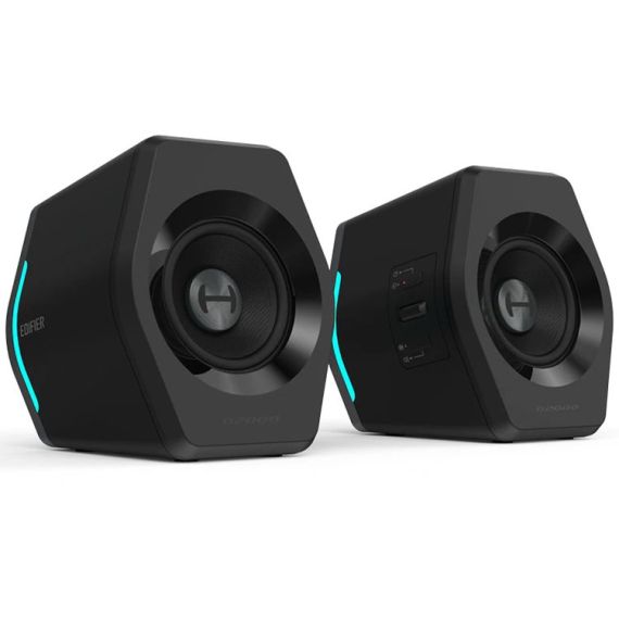 КОЛОНКИ ИГРОВЫЕ EDIFIER GAMING G2000 BLACK / 2X16W RMS / BLUETOOTH / USB SOUND CARD / AUX INPUT