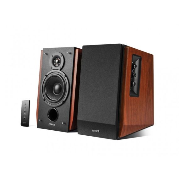 КОЛОНКИ EDIFIER R1700BTS BROWN / 66W RMS /  BLUETOOTH 5.0 WITH QUALCOMM APTX / AUDIO IN: 2X RCA / OPTICAL / COAXIAL / AUX / REMOTE CONTROL / WOODEN / (4"+3/4')