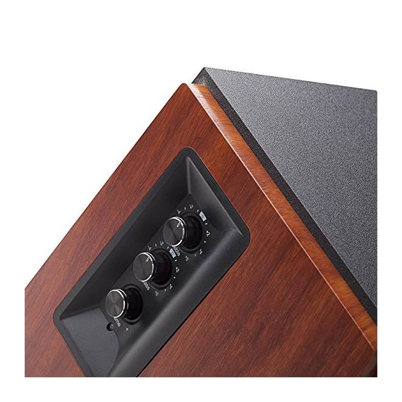 КОЛОНКИ EDIFIER R1700BTS BROWN / 66W RMS /  BLUETOOTH 5.0 WITH QUALCOMM APTX / AUDIO IN: 2X RCA / OPTICAL / COAXIAL / AUX / REMOTE CONTROL / WOODEN / (4"+3/4')