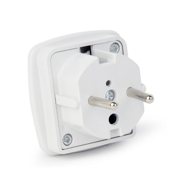 GEMBIRD AC POWER ADAPTER UK SOCKET TO EU SCHUKO PLUG 7.5A