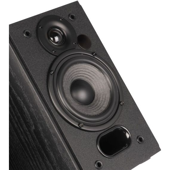 КОЛОНКИ EDIFIER R1380DB BLACK / 42W RMS / 2X RCA / OPTICAL / COAXIAL / AUX / REMOTE CONTROL / WOODEN / (4"+1")