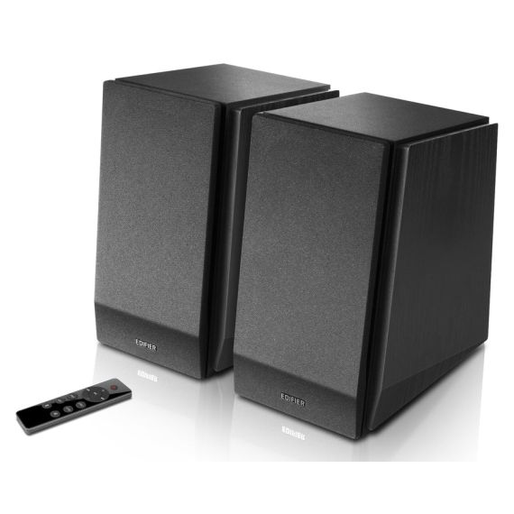 КОЛОНКИ EDIFIER R1855DB MATTE BLACK / 70W RMS / BLUETOOTH 4.0 /  AUX / RCAX2 / OPTICAL / COAXIAL / REMOTE CONTROL / WOODEN
